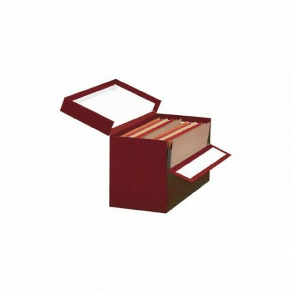 Mariola Caja de Archivo Rojo DIN A4 39 x 25,5 x 20 cm