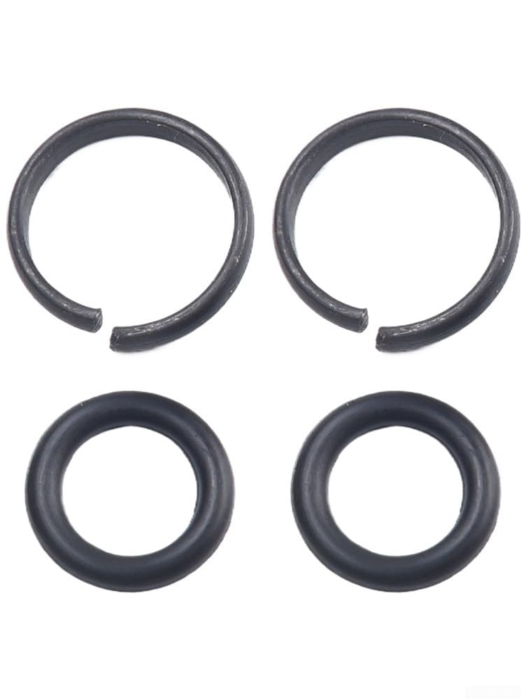 Startbuymore 2 Set Wrench Retaining for Rings with O for Ring for Craftsman and for IR Compatible with 3/8 1/2 3/4 1 Square Drive Pneumatic Wrenches (