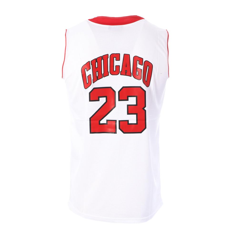 Chicago 23 Maillot de Basket Blanc Homme