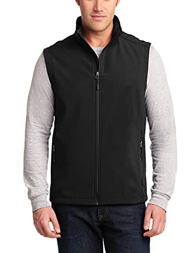 JustBlanks Mens Full Zip Water Resistance Vests Core Soft Shell Vest