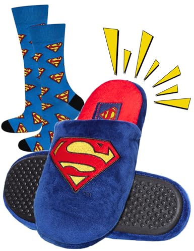 soxo DC Comics Superman Zapatillas Casa Hombre Invierno