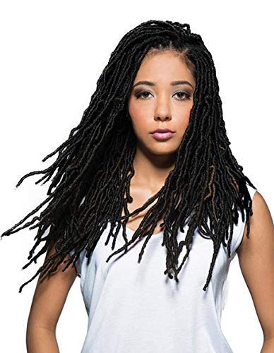 BOBBI BOSS (6-PACK) Bobbi Boss Synthetic Hair Crochet Braids African Roots Braid Collection Nu Locs 24inch (30)