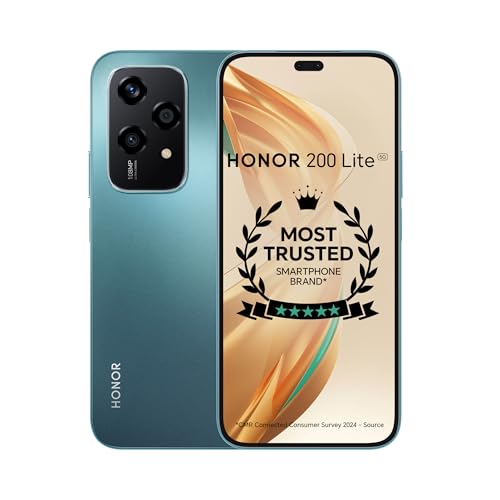 HONOR 200 Lite 5G (Cyan Lake, 8GB+256GB) | 108MP & 50MP Spotlight Portrait Camera | Flagship AMOLED Display | 3240Hz PWM Dimming | AI-Powered MagicOS 8.0 | Charger In The Box For Rs. 16990 @ 32 % HONOR 200 Lite 5G (Cyan Lake, 8GB+256GB) | 108MP & 50MP Spotlight Portrait Camera | Flagship AMOLED Display | 3240Hz PWM Dimming | AI-Powered MagicOS 8.0 | Charger In The Box For Rs. 16990 @ 32 %