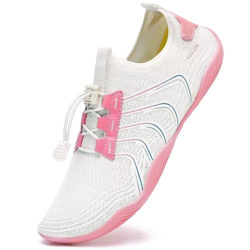 Image of YALOX Water Shoes Men's Women's Swim Shoes Outdoor Beach Barefoot Quick-Dry Aqua Pool Socks Swimming Yoga Surfing Exercise