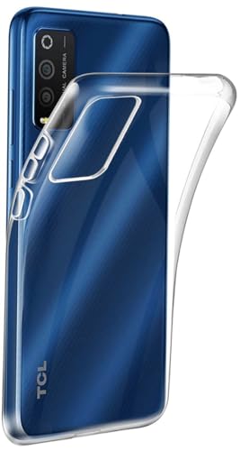 Movilear Funda Carcasa Gel Transparente para TCL 205 4G, Ultra Fina 0,33mm, Silicona TPU de Alta Resistencia y Flexibilidad FGTR