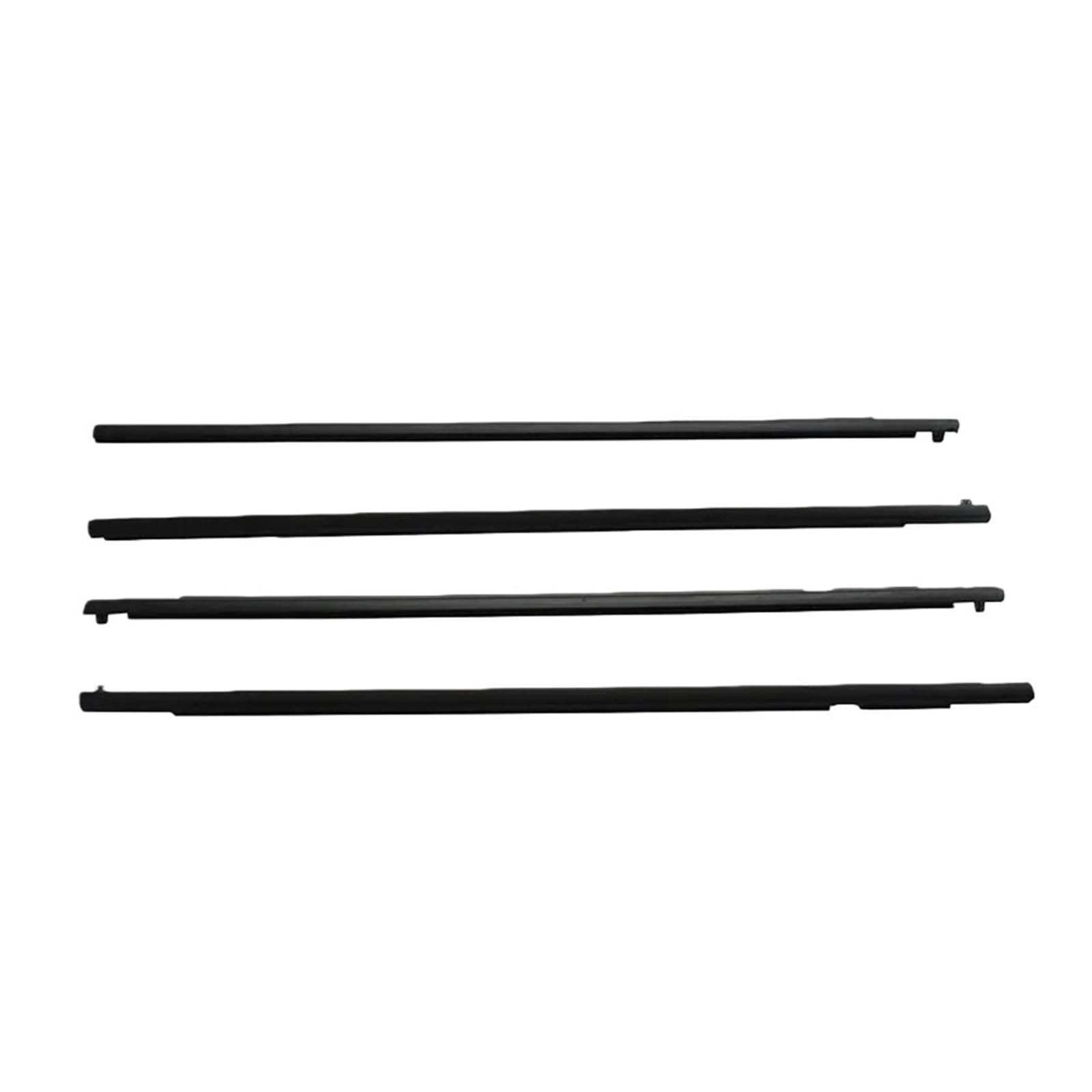 Watjcse One Color 4Pcs Car Window Glass Window Seal Moulding Trim Compatible With Mazda 6 2004-2012