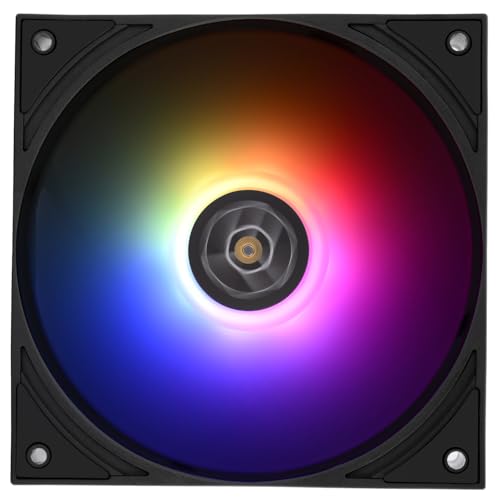 Thermalright TL-H12-X28-S CPU Fan,Computer Case Cooling,2150RPM High Speed,PC Cooler Fan for CPU Cooling and Chassis,Quiet LED ARGB,Black