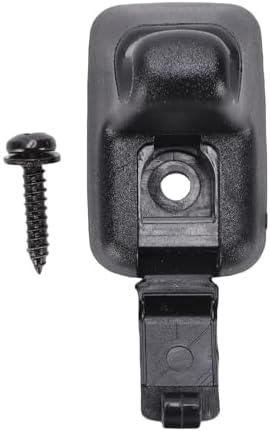 POCREATION Sun Visor Hook Bracket, OEM 1RF14DX9AB Replacement for Charger 2011-2021, Left Right Side Black Visor Support Clip