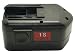 Produktbild PowerSmart® 18V 2,2Ah NiMH Akku für MILWAUKEE All 18 Volt Power Plus Driver Drills, LokTor H 18, LokTor P 18 TX, LokTor P 18 TXC, LokTor S 18 PX, LokTor S 18 TX, LokTor S 18 TXC, PIW 18, PMS 18, PSH 18, PSH 18X, PWS 18