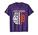 Football And Cheer Grandpa Of Cheerleader & Football Player T-Shirt