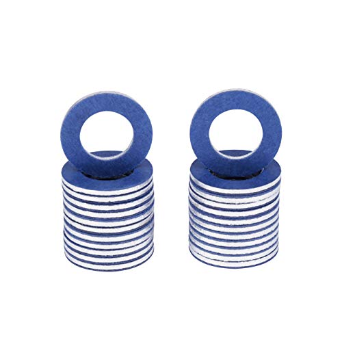 Korop Auto Parts KP12031T24P01 90430-12031 (24Pcs) Aluminum Oil Drain Plug Gaskets Fits thumb #5