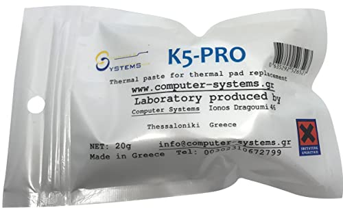 K5 Pro Viscous Thermal Paste For Thermal Pad Replacement 20G (Apple Imac, Sony Ps4 & Ps3, Xbox, Acer Aspire Etc) #TOP5