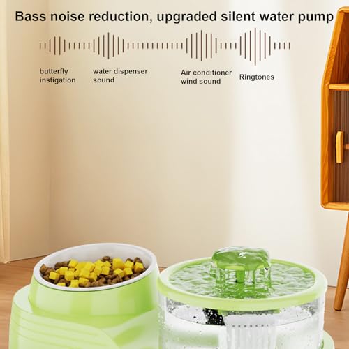 Distributeur d'eau pour chats et station d'alimentation pour animaux - 8