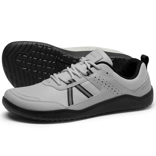 AIRHAS Men's Anatomical Toe Box Barefoot Shoes Zero Drop...