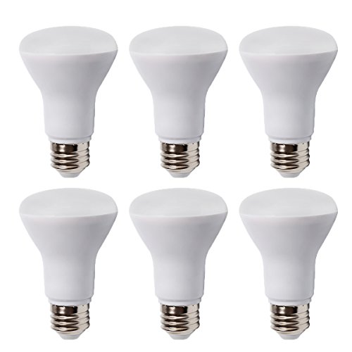 6 Pack - BR20 Dimmable LED Bulb, 7W (50W Equivalent), R20 Wide Flood Light Bulb, 3000K Warm White 550lm, 120° Beam Angle, E26 Medium Screw Base, UL Listed, XMprimo