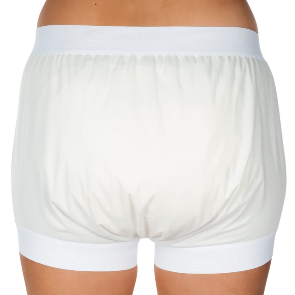 Suprima PU nietrzymanie moczu slipy forma wsuwana art. 1-217-000 (unisex) - rozm. 50 - biały