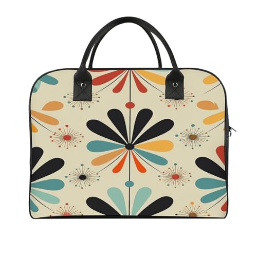 Bolso Retro Moderno Tote de Nylon con Correa Ajustable miniatura 1