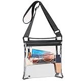 Vorspack Clear Bag Stadium Approved - TPU Clear Purse for Women Crossbody Bag for Concert