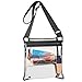 Vorspack Clear Bag Stadium Approved Clear Concert Purse with Inner Pocket