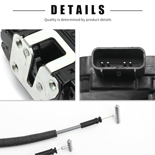 Image of Hoypeyfiy 814203S000 Rear Right Door Latch Lock Actuator Replacement for Hyundai Sonata 2011 2012 2013 2014 2015 Replace DLA1090S