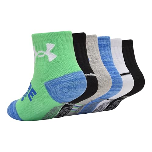 Under Armour Baby Boys' Multi Pack Essential Quarter Socks4
