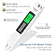 4 in 1 TDS Meter Digital Water Tester - Accurate and Reliable TDS EC & Temp(°C,°F) Meter, 0-9990ppm - Professional Testing for Drinking Water, RO/DI System, Aquariums etc