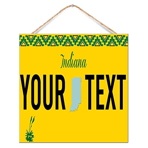 Panneau bois vieilli Texas cadeau idéal décoration maison vintage
