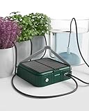 Solar Tropfbewässerungssystem für Garten, Automatisches Bewässerungsset für Topfpflanzen, Balkon, Pflanzenbett und Gewächshaus Gartenbewässerungssatz (grün)
