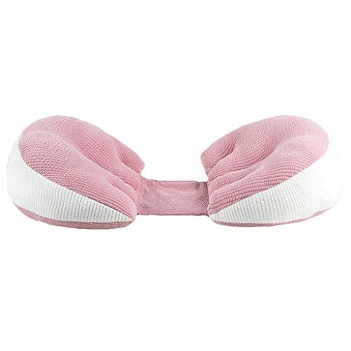 MINJING Almohada de embarazo, ropa de dormir lateral, almohadas de apoyo abdominal de maternidad, doble cuña tanto para la protuberancia como para la espalda, almohada para dormir, mejor regalo para