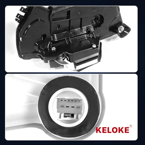 Image of KELOKE Door Lock Latch Actuator Compatible with Toyota Camry Corolla Sienna Highlander Prius V & Lexus IS250 IS250 IS300 IS350 RC200t RC350 and More. Front Left, with Latch, Replaces# 6904002440