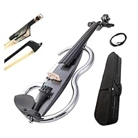 Amazon | バイオリンセット 4/4サイズのエレクトリックバイオリン防水