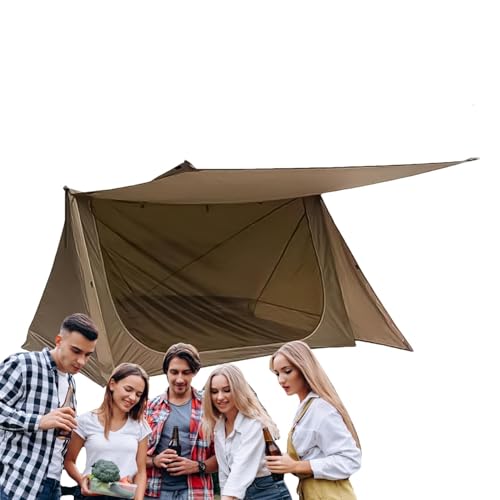 Tienda de campaña ligera, tienda de campaña para exteriores, sin varillas, para 1 o 2 personas, tienda de campaña impermeable para la familia, al aire libre, senderismo y montañismo
