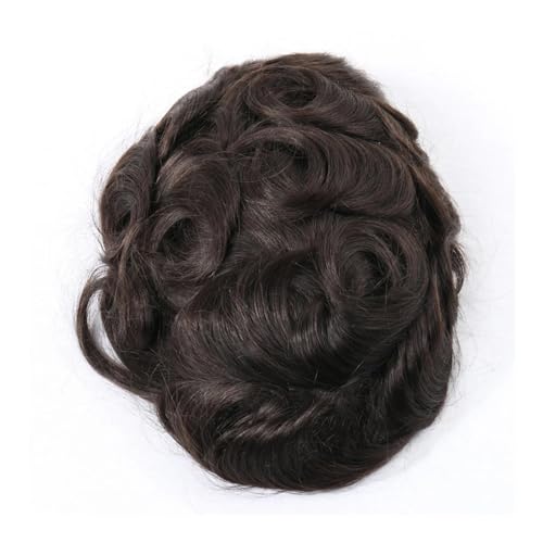 Perruque hommes cheveux humains pour masquer la calvitie avec style - 3