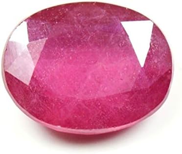 Gemsyogi Piedra de rubí Natural de 8 Quilates Forma Oval Piedra S...
