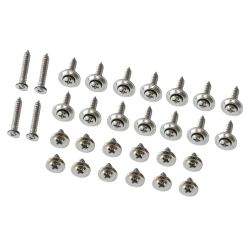 Inline Tube Replacement for 1968-72 GM A-Body Rear Quarter Panel Interior Screw Kit, Convertible 30pc