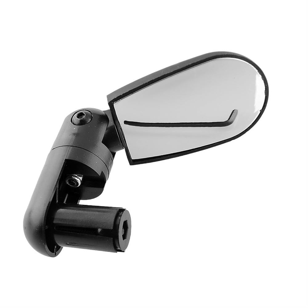 Fahrradspiegel, Fahrradrückspiegel, verstellbar, universell, drehbar, für Radfahren, MTB, Rennrad, Lenker, Weitwinkel-Rückspiegel, Fahrradspiegel (1 Stück, Einheitsgröße