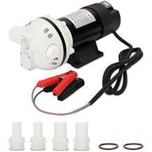 12V DC Self-Priming DEF Transfer Pump, Electrical Diaphragm Pump for Diesel Exhaust Fluid, 12V DEF Transfer Pump 10.6 GPM Flow, 23 PSI Pressure, 32ft Lift