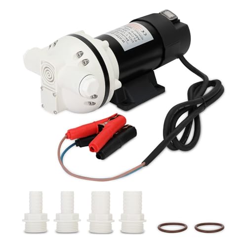 12V DC Self-Priming DEF Transfer Pump, Electrical Diaphragm Pump for Diesel Exhaust Fluid, 12V DEF Transfer Pump 10.6 GPM Flow, 23 PSI Pressure, 32ft Lift by Lonsge - Used condition - US$132.70