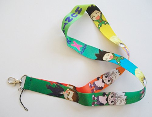 Anime Hunter x Hunter & Characters Multi Color Fabric Lanyard Key Chain
