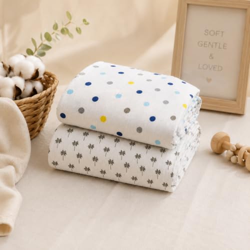 Image of Organic Cotton Muslin Pack of 2 Baby Bath Towel Cotton Cloth Premium Baby Washable, Reusable, Absorbent, Extra Soft 120 X 120 Cm Multi Dot & Cocount