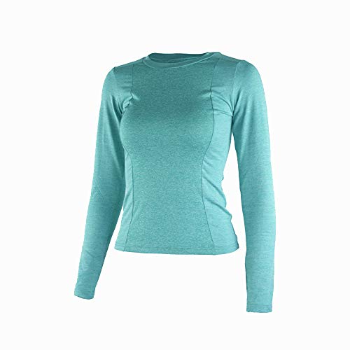 Battitachil Women Yoga Coat Yoga Wear Set Women's Sportswear Long Sleeves With Hood Gym Wear Set Exercise Fitness Gymwear Applicable Yoga (Color : Blue, Size : S)
