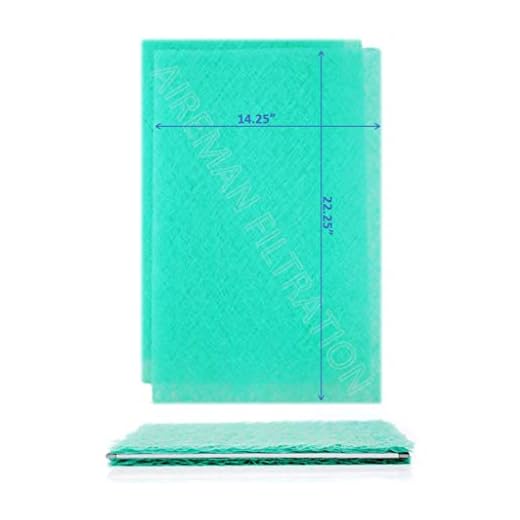Wingman1 Electronic AC Furnace Air Filter Replacement Pads - 1 Change (16x25x1)