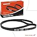 A-Premium Engine Serpentine Drive Belt Compatible with Ford, Hyundai, Kia, Dodge, Mercedes-Benz, Chrysler, Mazda, Lincoln, Mack, Mazda & Volkswagen Cars - F-150, Escape, Focus, Sonata & More