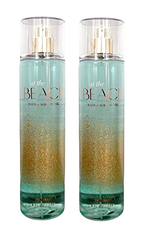 Bath and Body Works At the Beach Fine Fragrance Mist - Value Pack Lot of 2 (At the Beach)