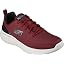 Burgundy Mesh Black Trim