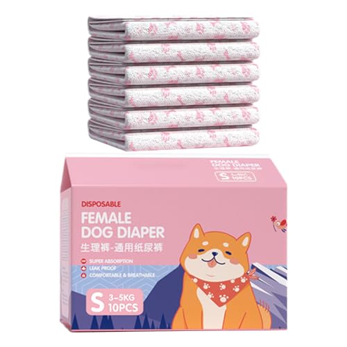 Hundewindeln, Periodeneinlagen für Hunde, auslaufsichere, elastische Haustier-Wickel zur Genesung von behinderten Haustieren, Reisen, Unfallprävention im Innenbereich