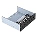 Hard Disk Power Switch, SATA Drive Switch Plastic + Metal Power Switch with 6 Self-Locking Switches SATA Switch, Hard Drive Selector for Desktop Computer for PC