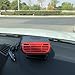 Space Heater for Vehicle Portable Car Heater Fast Heating Defrost Defogger 12V 200W Car Windshield Defogging Car Defroster That Plugs into Cigarette Lighter Camping Automobile Winter Demister