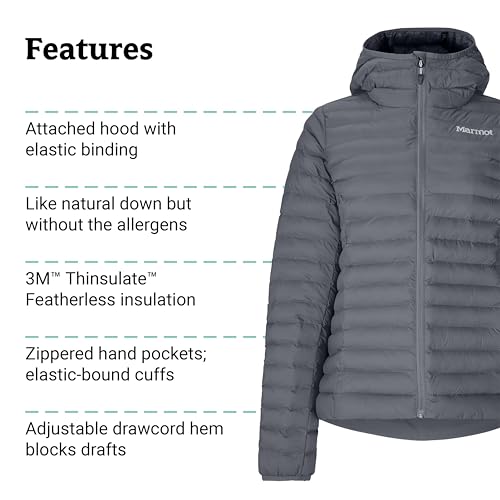 Image of MARMOT Women's Echo Featherless Hoody - Lightweight, Down-Alternative Hooded Insulated Jacket