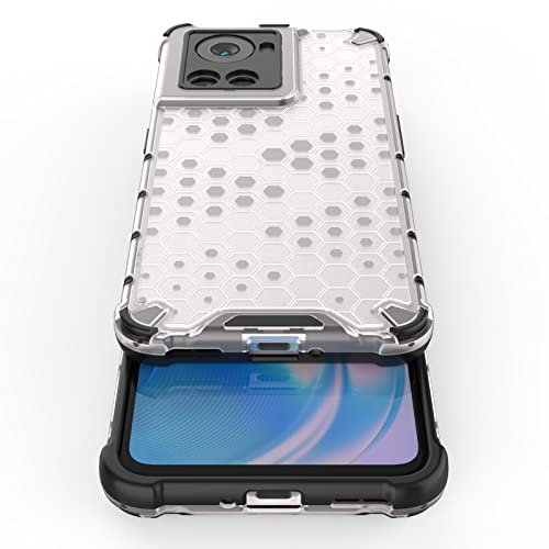 Image of Glasgow Back Case Cover Compatible with OnePlus 10R 5G (Stylish Design) - Transparent